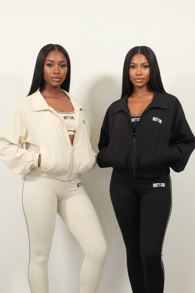 Ensembles NINETYICONS leggings yoga 3 pièces