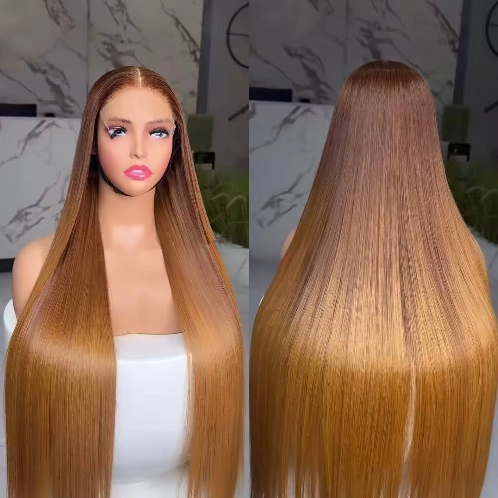 5*5 Perruque vietnamienne droite 22 Pouces   Densité280%