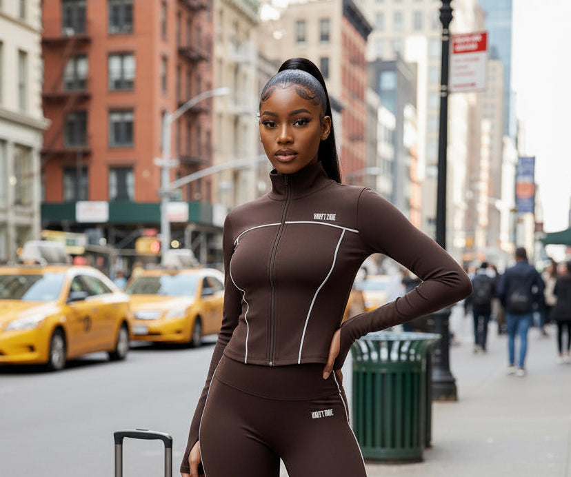 ENSEMBLE NN AVEC VESTE SERRÉE